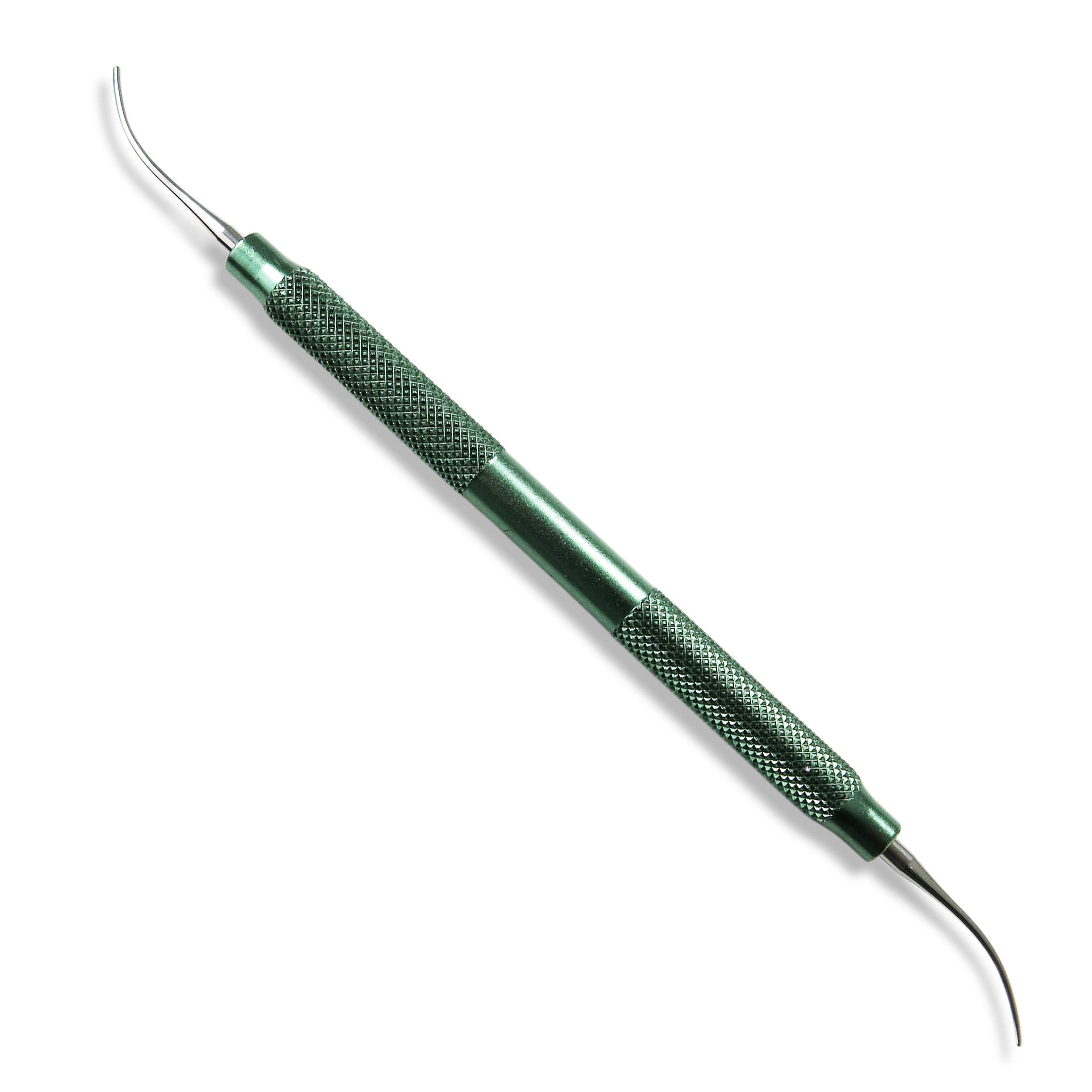 Dental Waxing Instrument #2 P.K. Thomas Green Featherweight aluminum handle Osung -LCPKT2