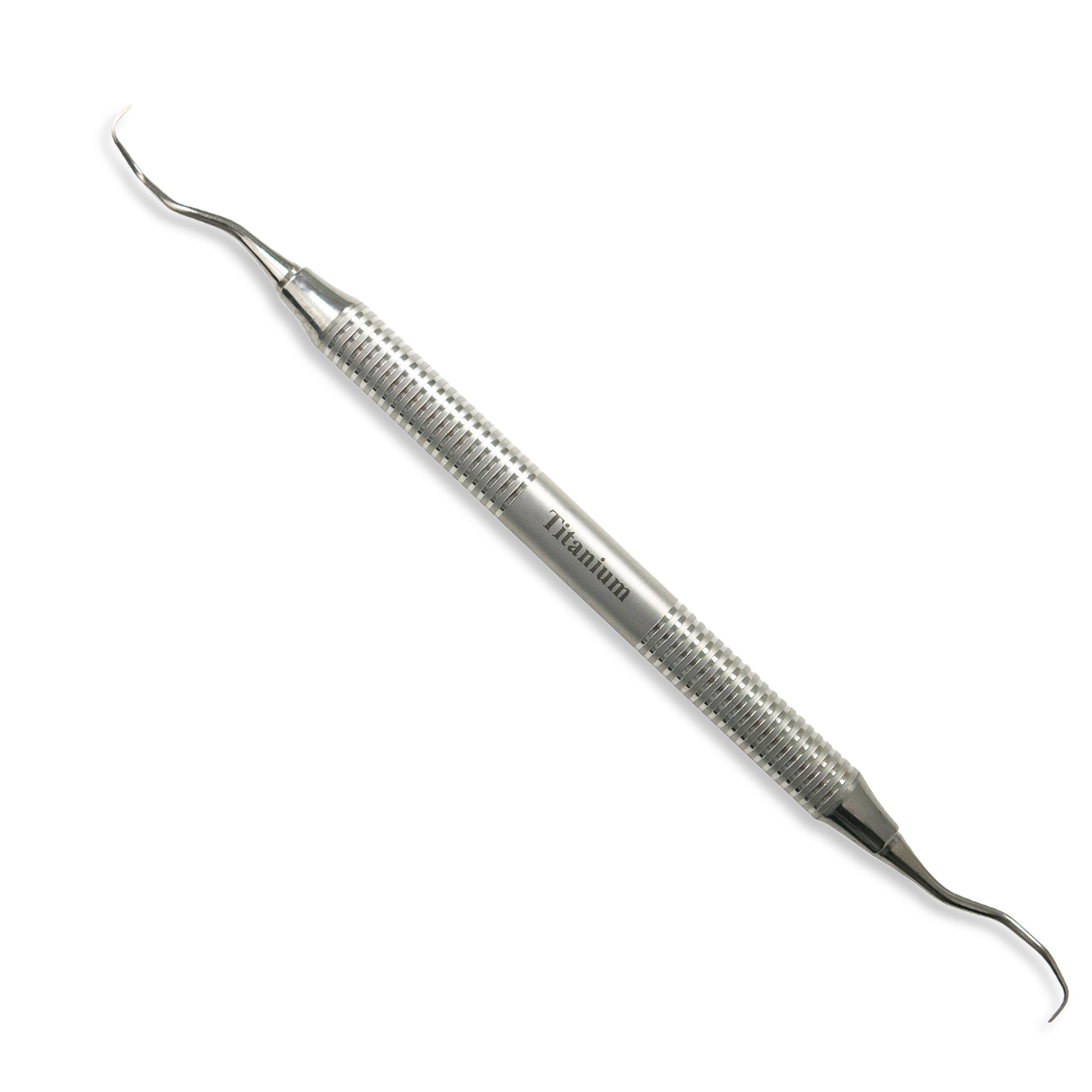 Dental Implant Curette 13/14 Posterior Titanium Premium Osung -ICGR13-14