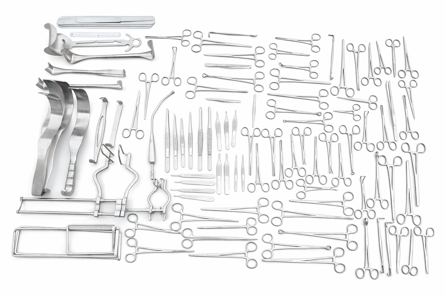 Laparotomy Set – 197-Piece Premium Surgical Instruments Kit | Hospital & OR Grade
