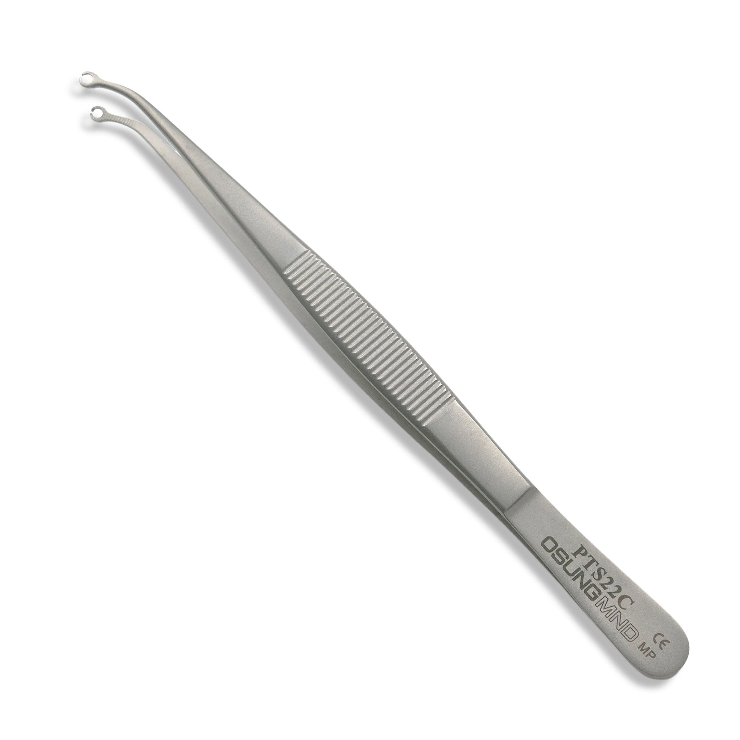 Suture Tissue Forceps 5.9" Dental Pliers Hole Dia 2.2mm Osung -PTS22C