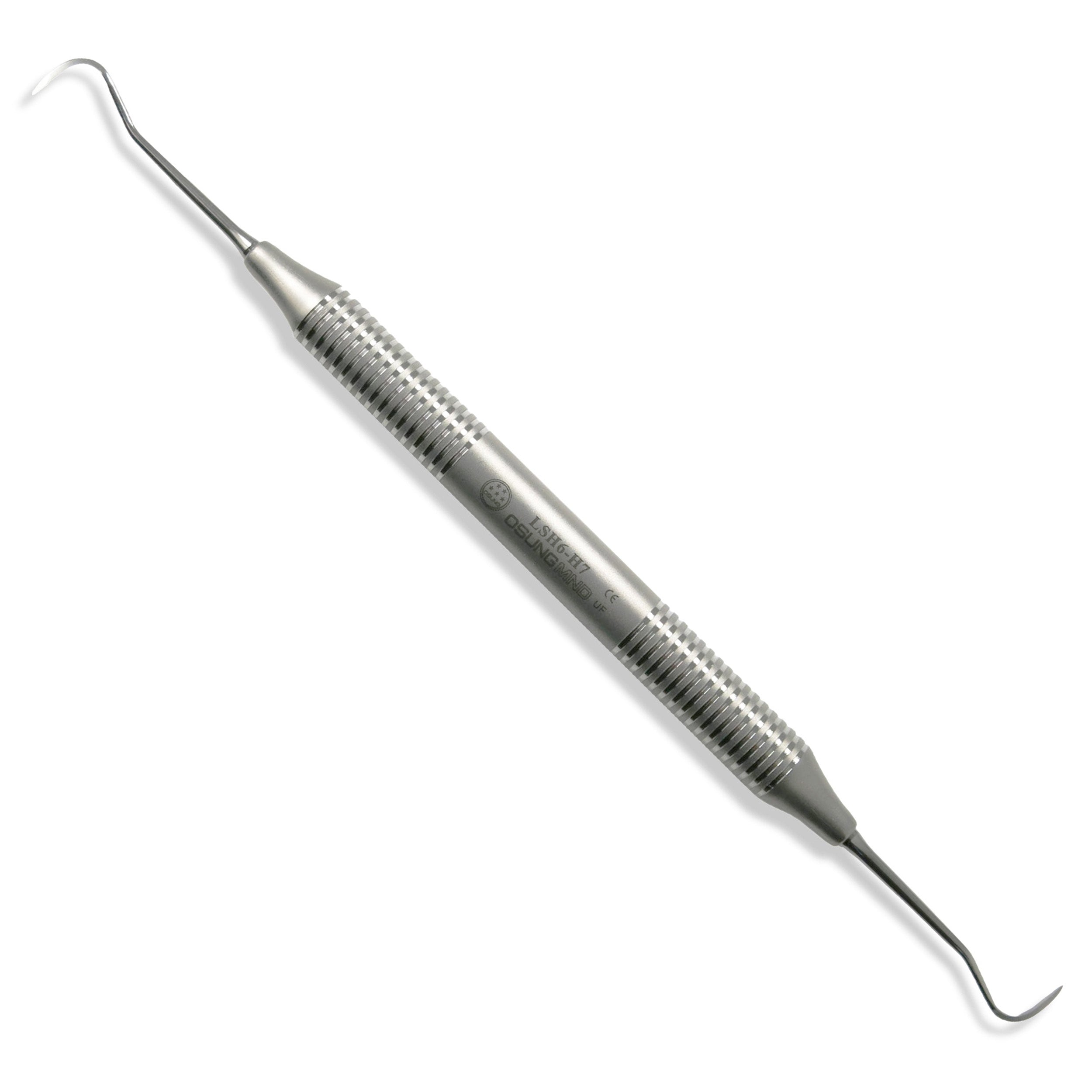 Dental Sickle Scaler H6/H7 Anterior, Premolar Premium Osung -LSH6-H7