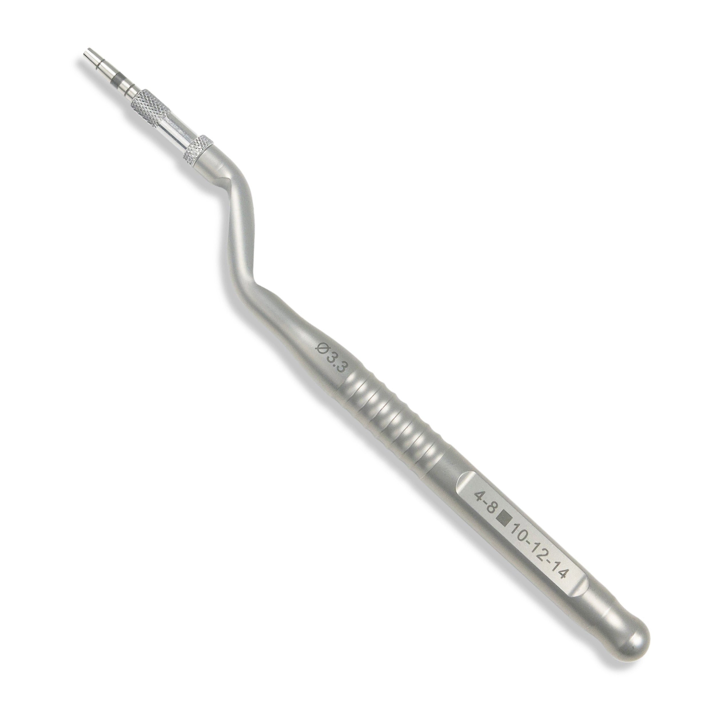 Dental Concave Osteotome 3.3mm with Stopper Osung -BOCV33F