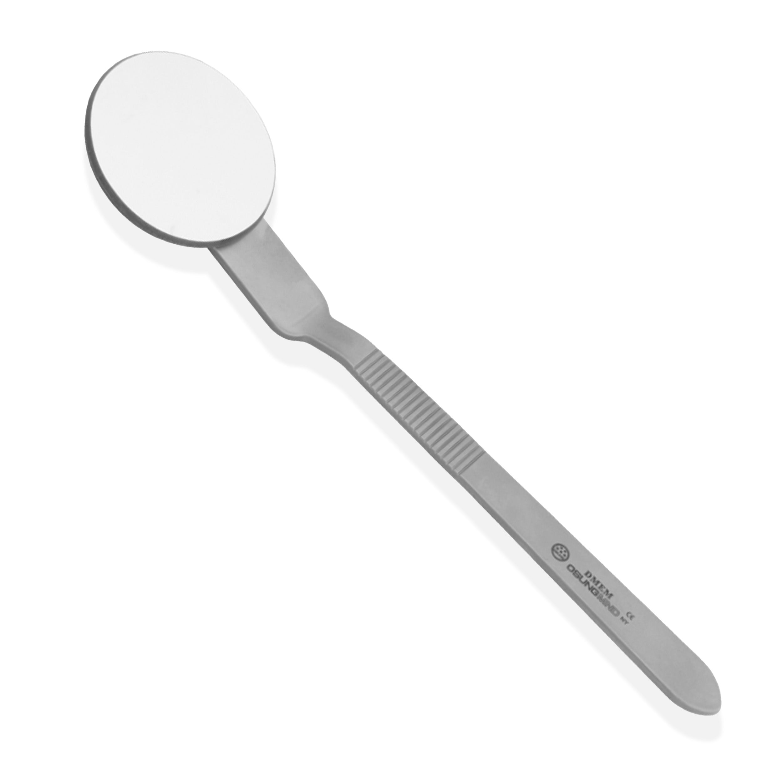 Large Round Mouth Mirror 1.7" Dia. Metal Handle Dental Mirror Osung -DMEM