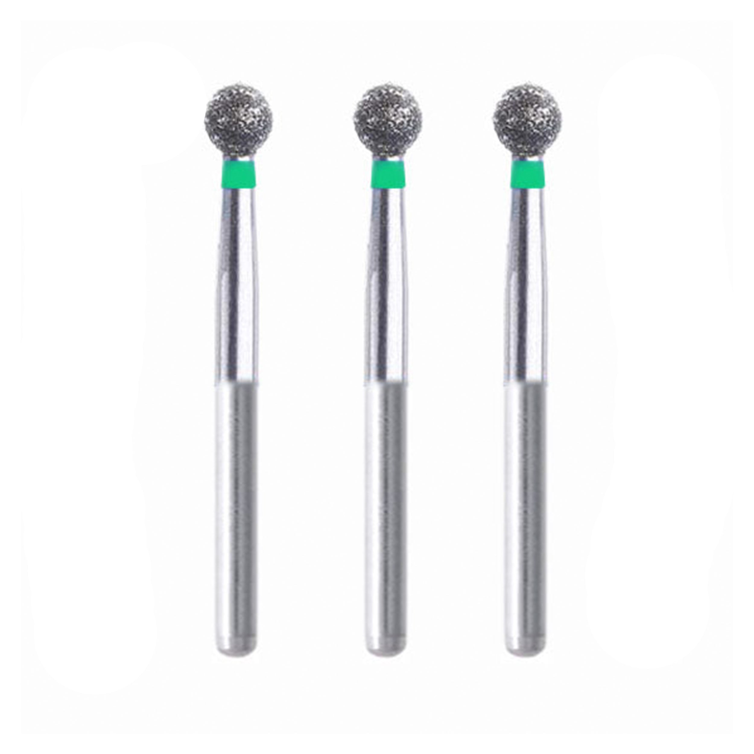 Spherical 2.9 mm Dia. Coarse Grit Diamond Bur 3 per pack. 001.29C2