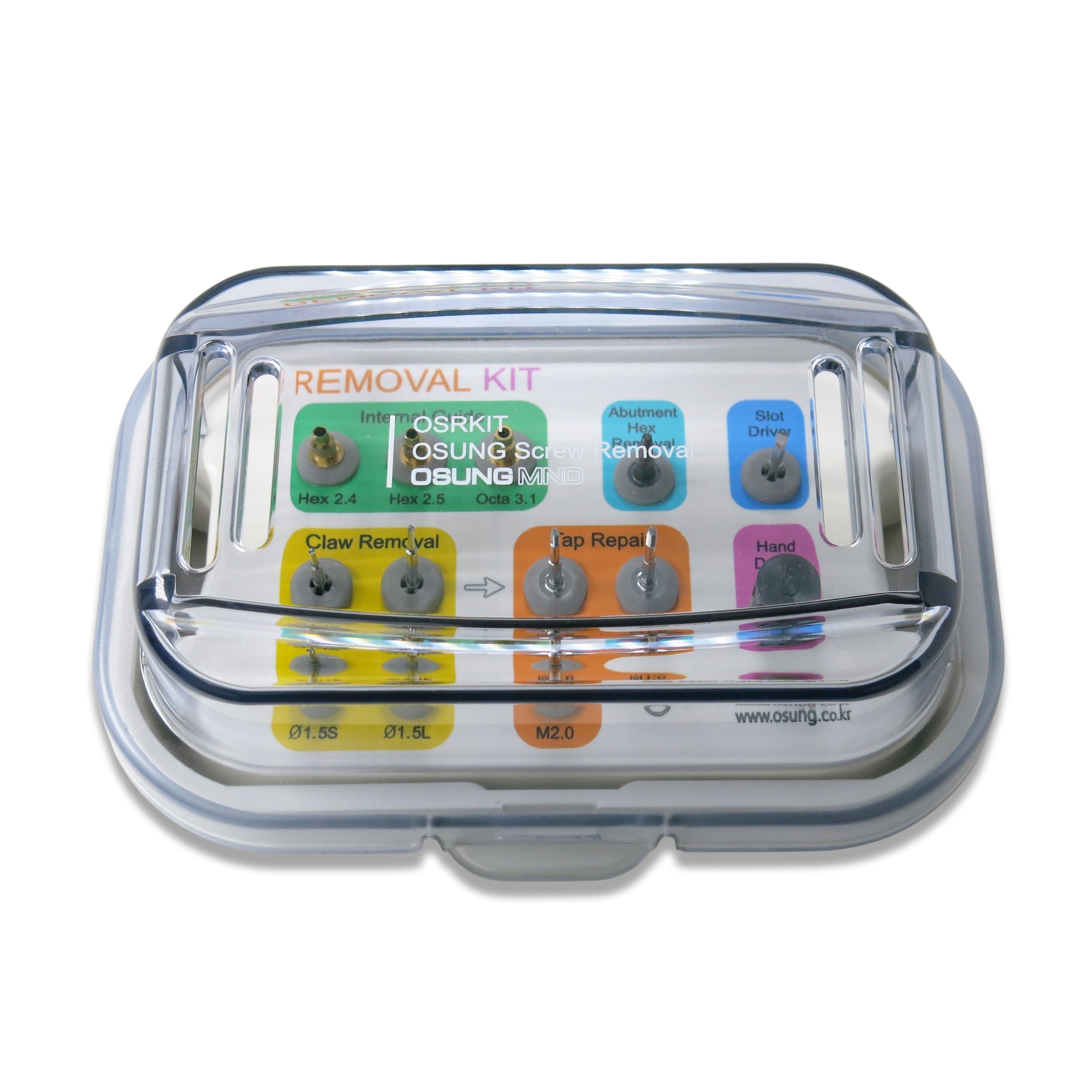 Dental Screw Removal Kit Osung -OSR-KIT