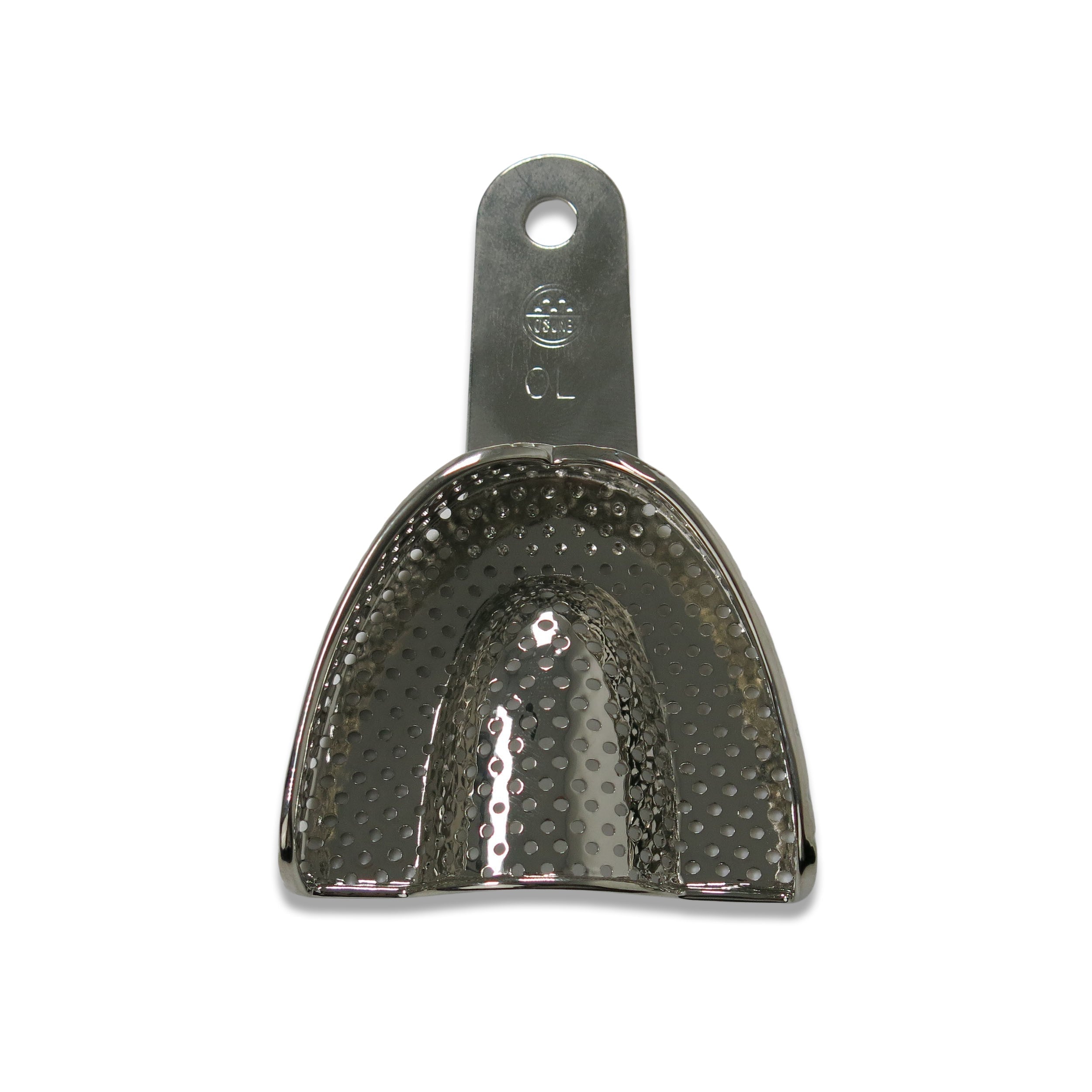 Dental Impression Tray, Orthodontia, Ni-Brass, L UPPER, TBOLU
