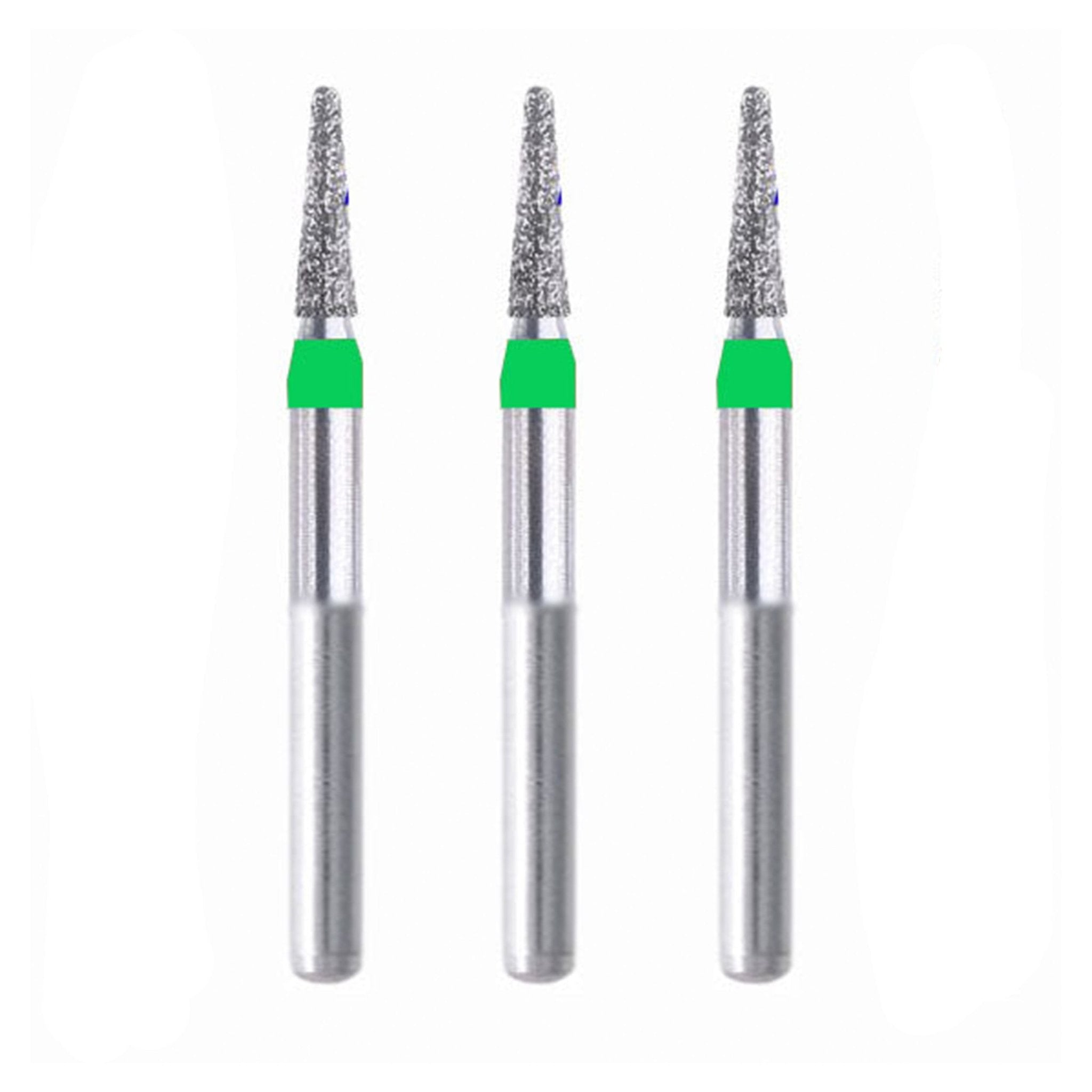 Conical, Dome End 1.6 mm Dia. Coarse Grit Diamond Bur 3 per pack. 194.16C10
