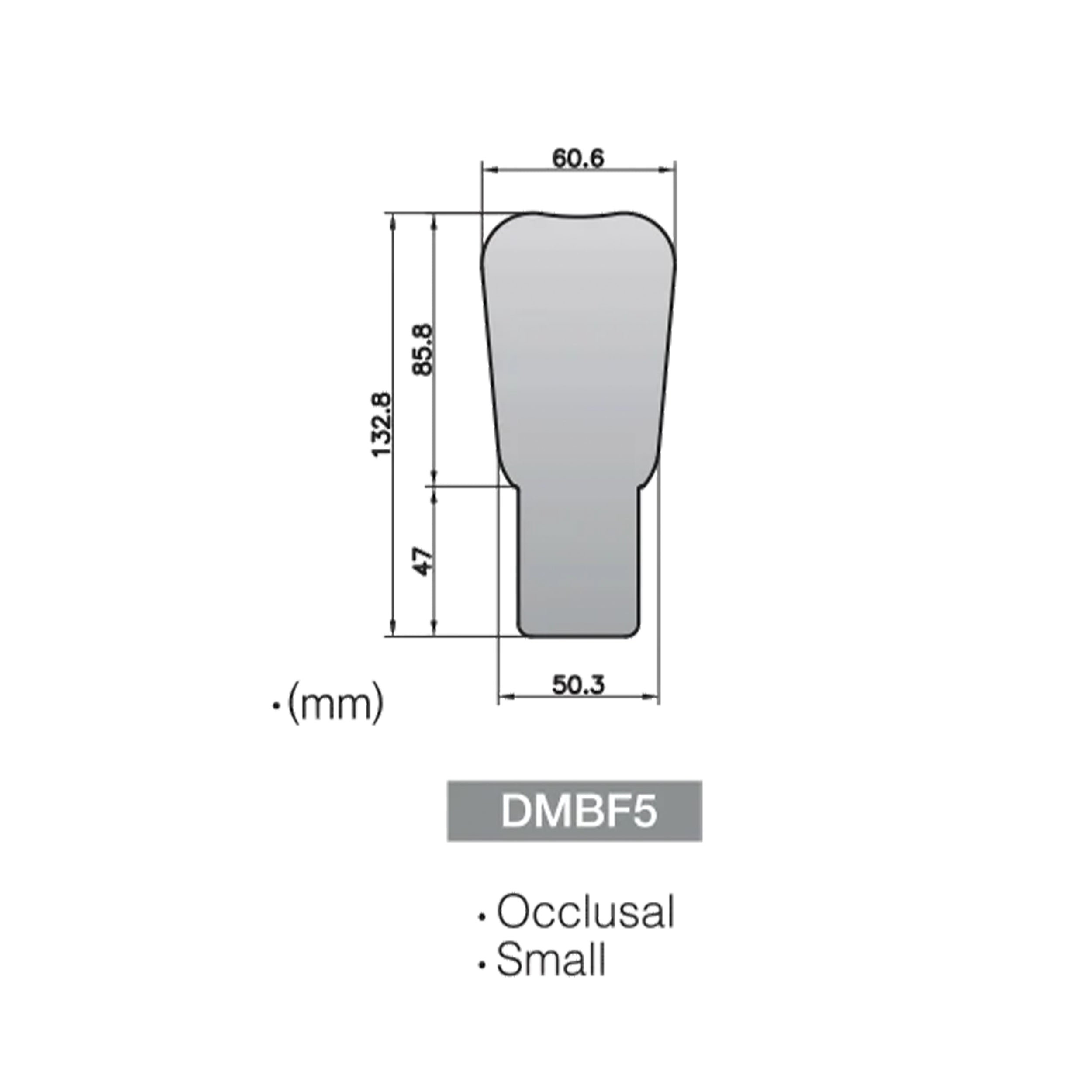 Occlusal Small Mirror for Fog Free Intra Oral Photo System -DMBF5