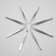 6 Pcs All Purpose Tweezer Kit – Fan Layout
