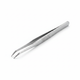 College Tweezers – stainless steel, 45-degree angle view