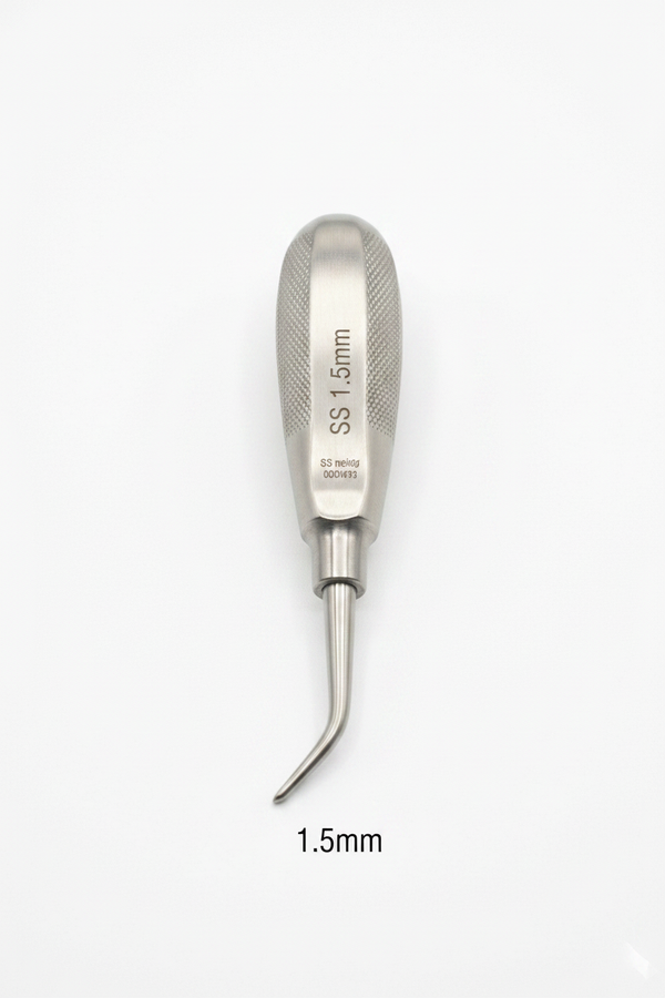 Dental Elevator Inside Bent Tip 1.5mm – Fine Root Tip Elevation