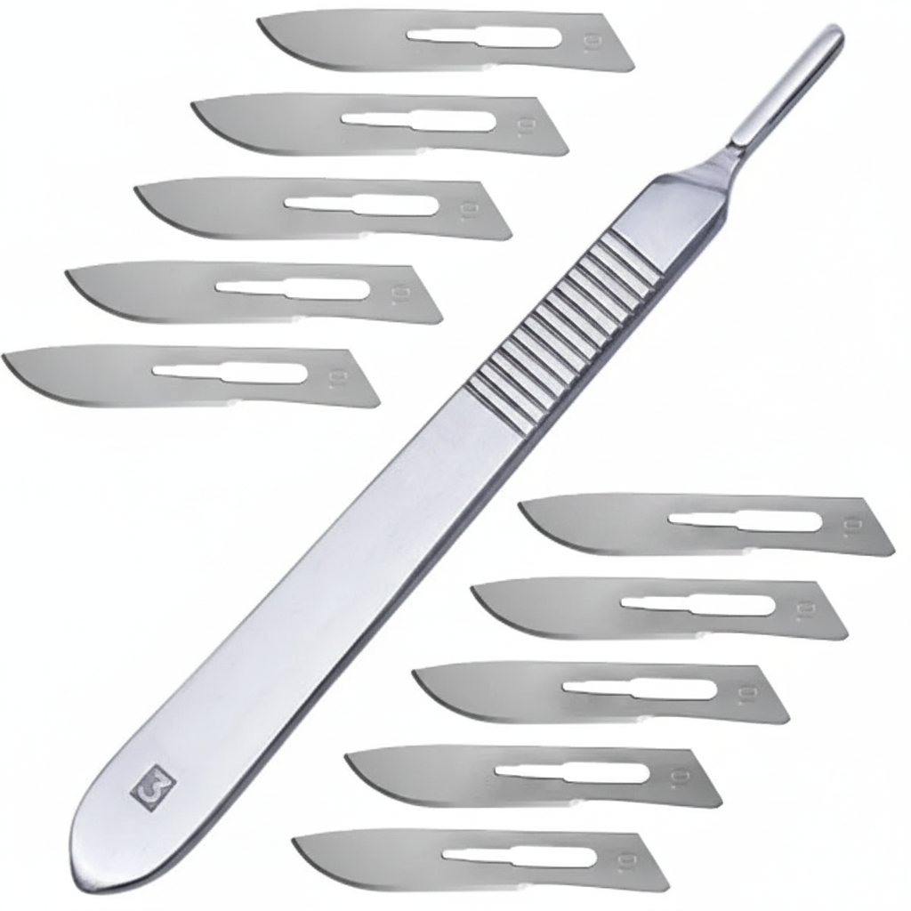 Surgical Blades & Handle - No Watermark